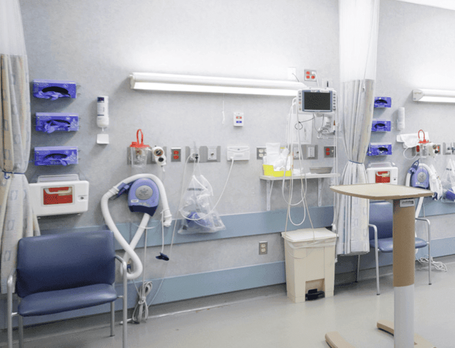 Hospital interior / upgraded systems